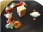 goose liver terrine and watermelon